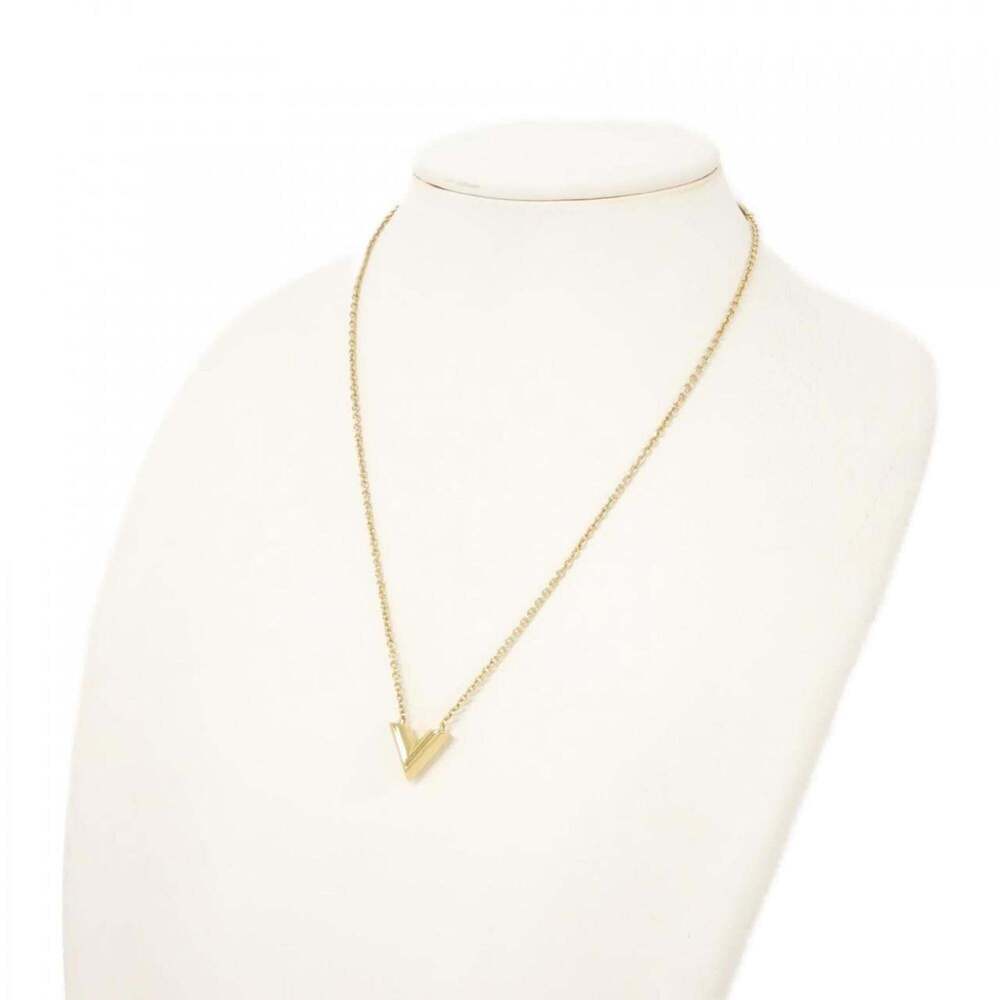 LOUIS VUITTON Gold Necklace - Picture 4 of 4